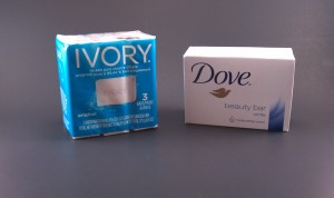 ivory soap dove exploding compared when