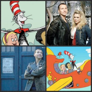 The Cat in the Hat and the Ninth Doctor...so very similar!